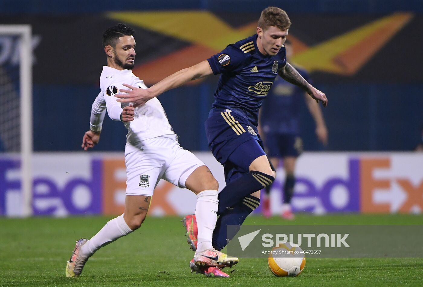 Croatia Soccer Europa League Dinamo Zagreb - Krasnodar