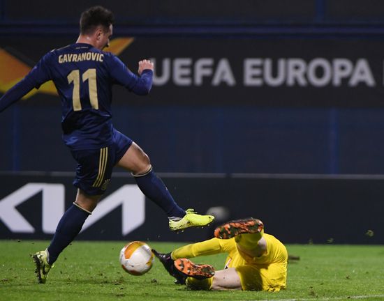 Croatia Soccer Europa League Dinamo Zagreb - Krasnodar