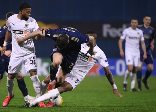 Croatia Soccer Europa League Dinamo Zagreb - Krasnodar