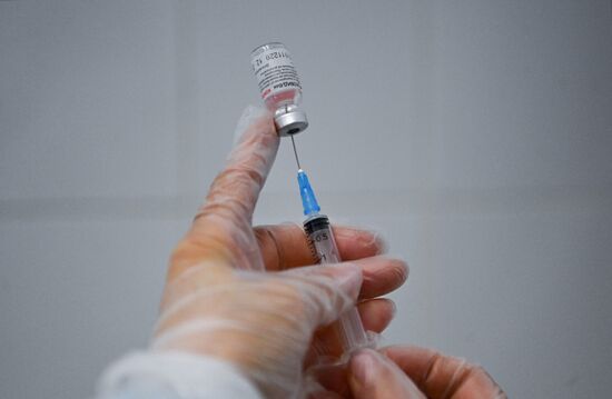 Russia Coronavirus Vaccination