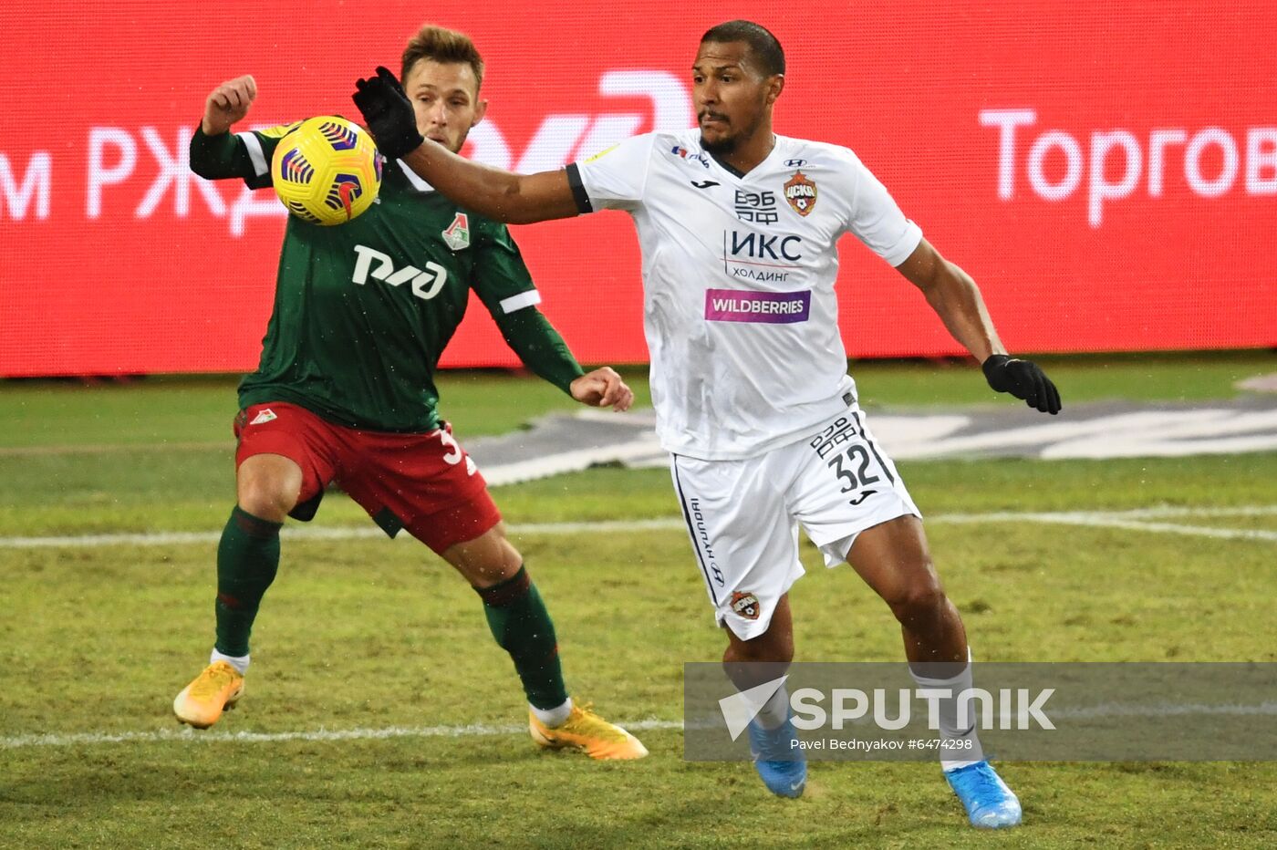 Russia Soccer Premier-League Lokomotiv - CSKA