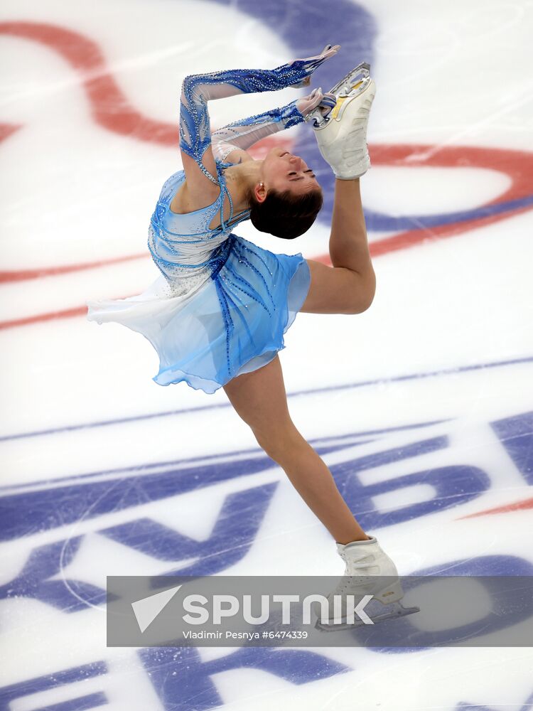 Russia Figure Skating Russian Cup Final Ladies