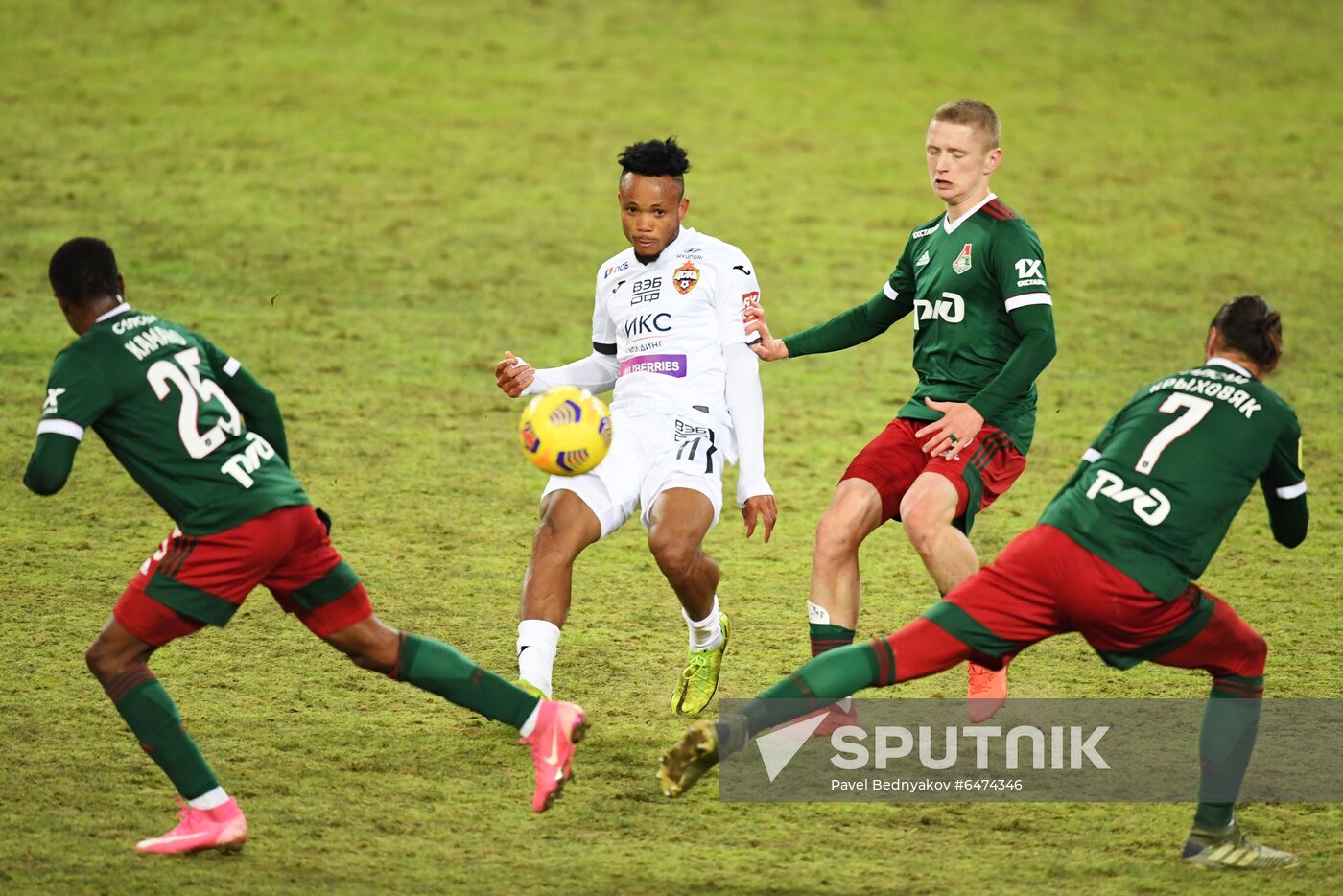 Russia Soccer Premier-League Lokomotiv - CSKA