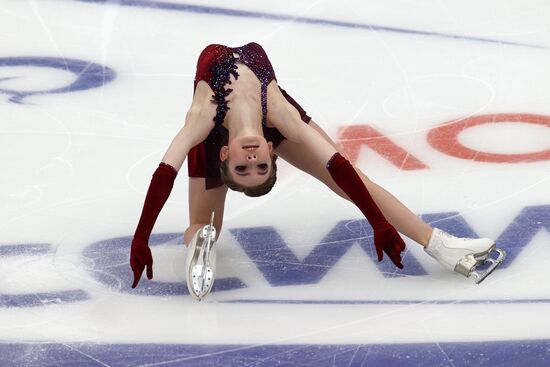 Russia Figure Skating Russian Cup Final Ladies