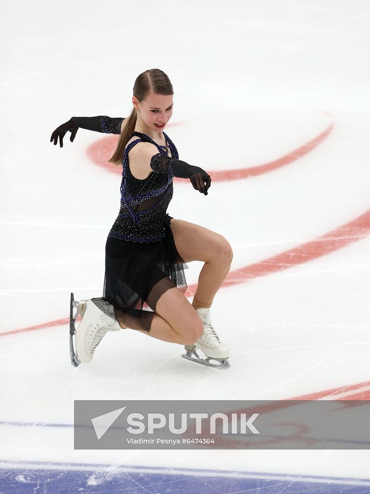 Russia Figure Skating Russian Cup Final Ladies