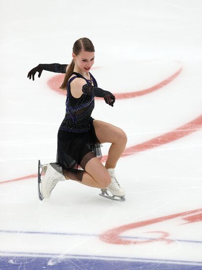 Russia Figure Skating Russian Cup Final Ladies