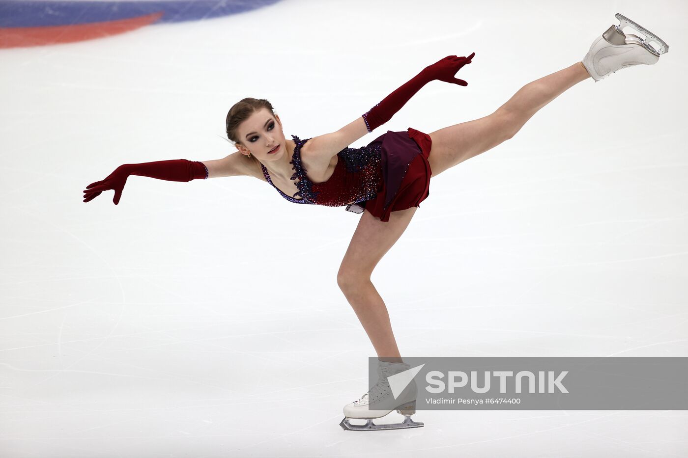 Russia Figure Skating Russian Cup Final Ladies