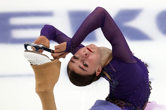 Russia Figure Skating Russian Cup Final Ladies