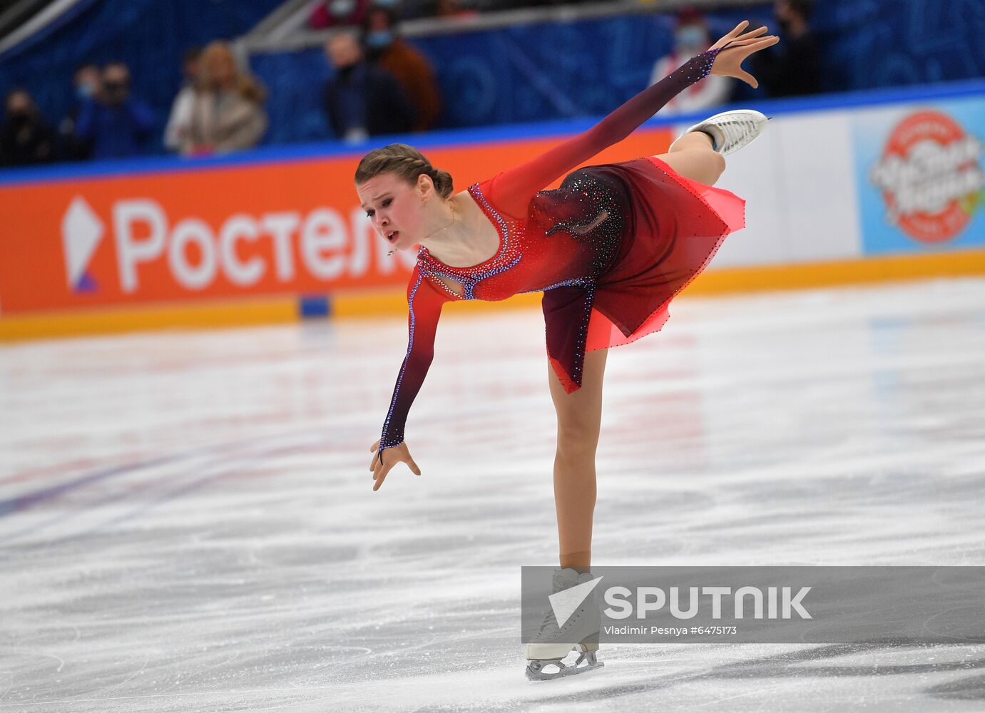 Russia Figure Skating Russian Cup Final Ladies