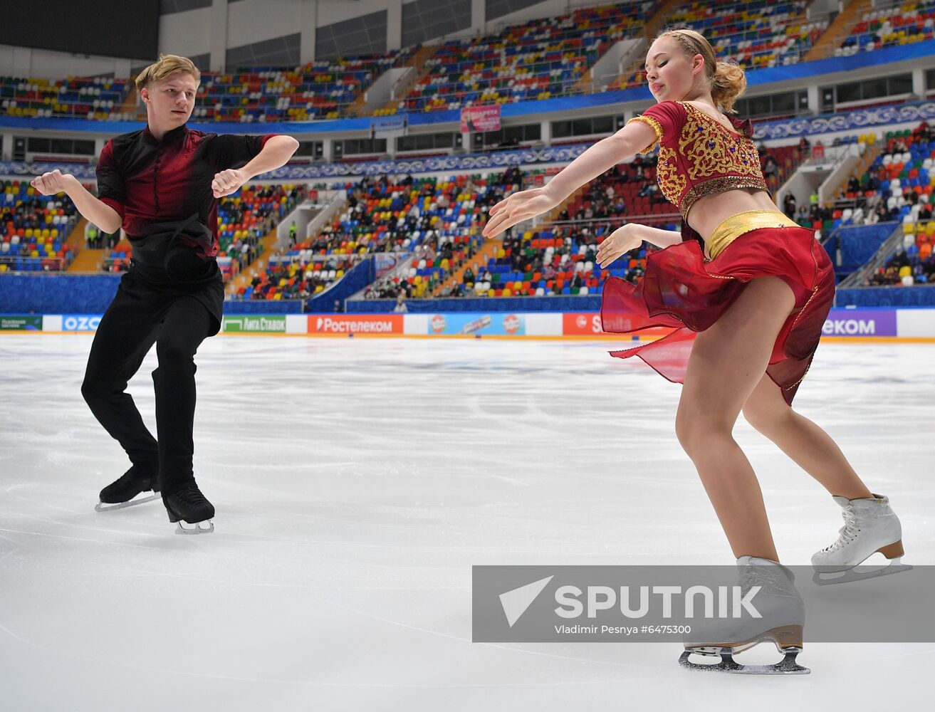 Russia Figure Skating Russian Cup Final Ice Dance