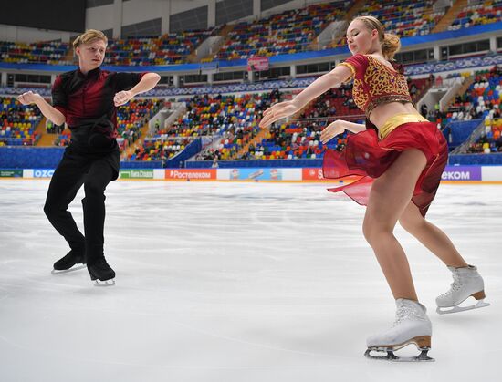 Russia Figure Skating Russian Cup Final Ice Dance