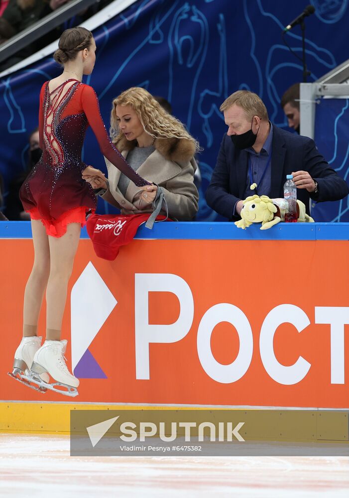 Russia Figure Skating Russian Cup Final Ladies