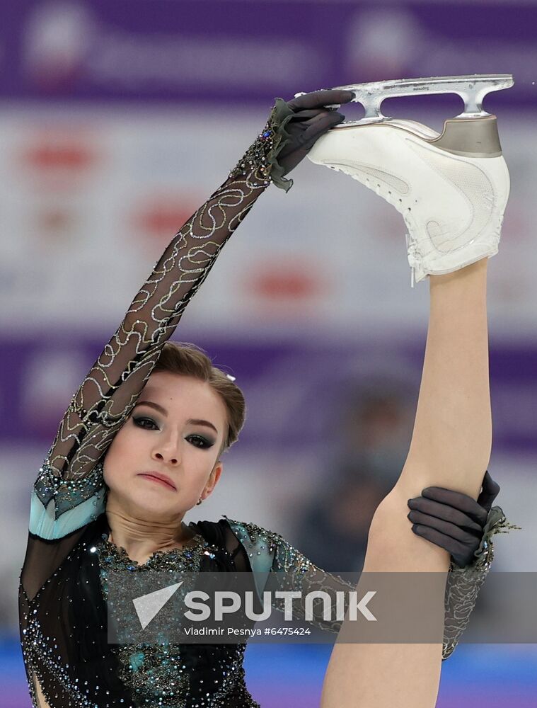 Russia Figure Skating Russian Cup Final Ladies