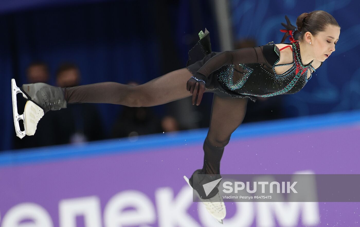 Russia Figure Skating Russian Cup Final Ladies