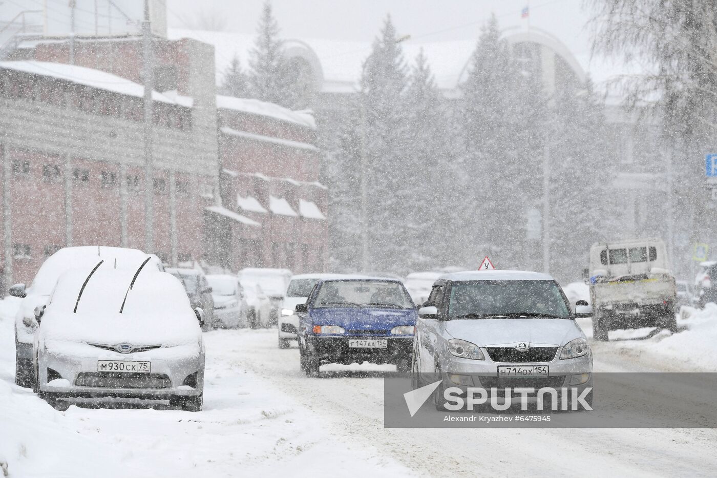 Russia Snowfall