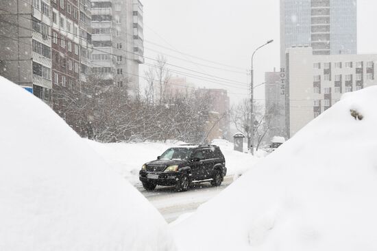 Russia Snowfall