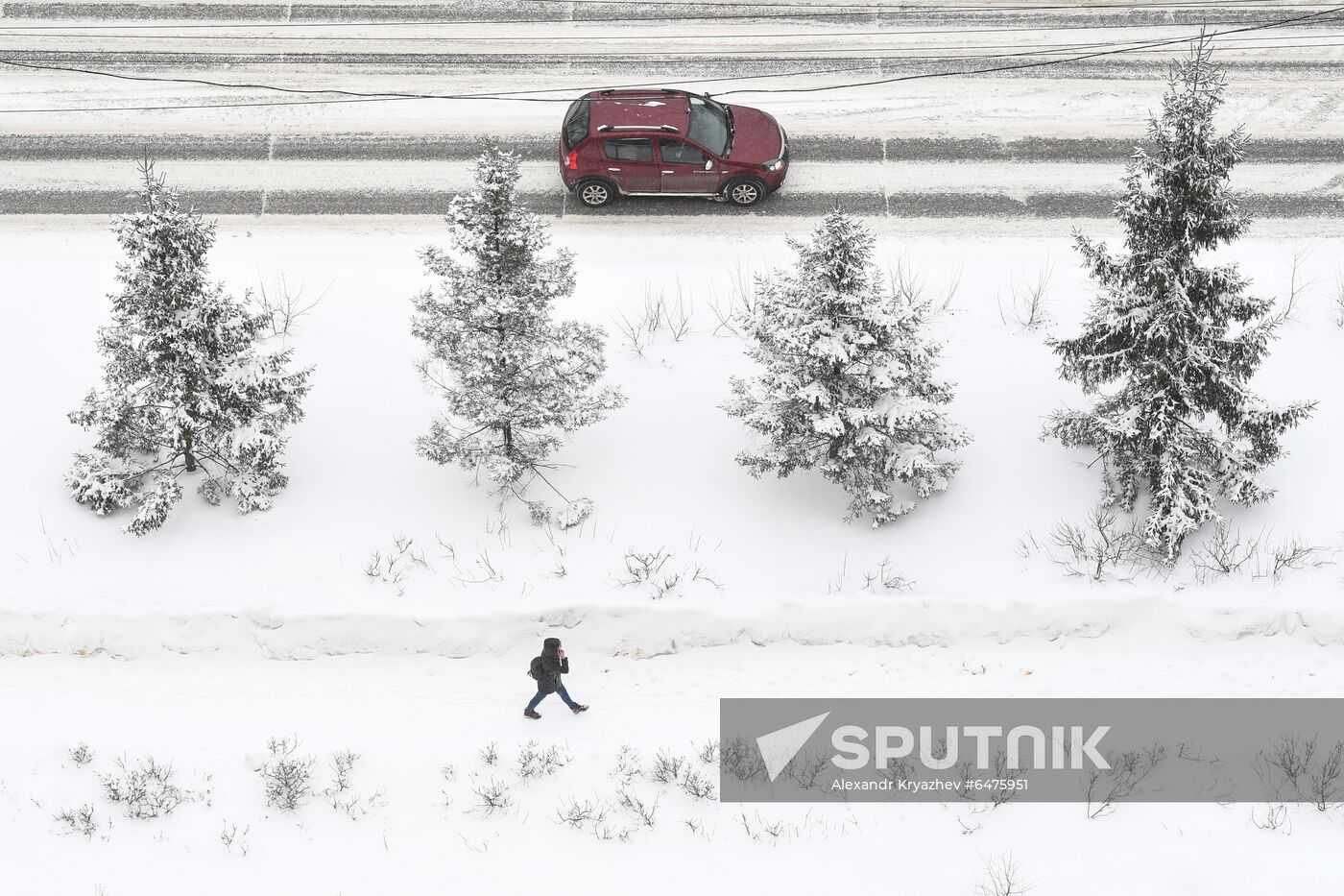 Russia Snowfall