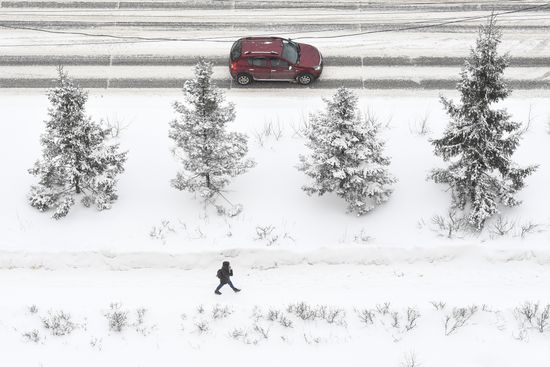 Russia Snowfall