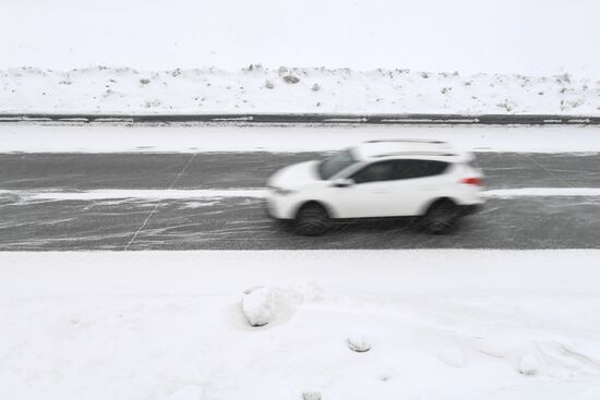 Russia Snowfall