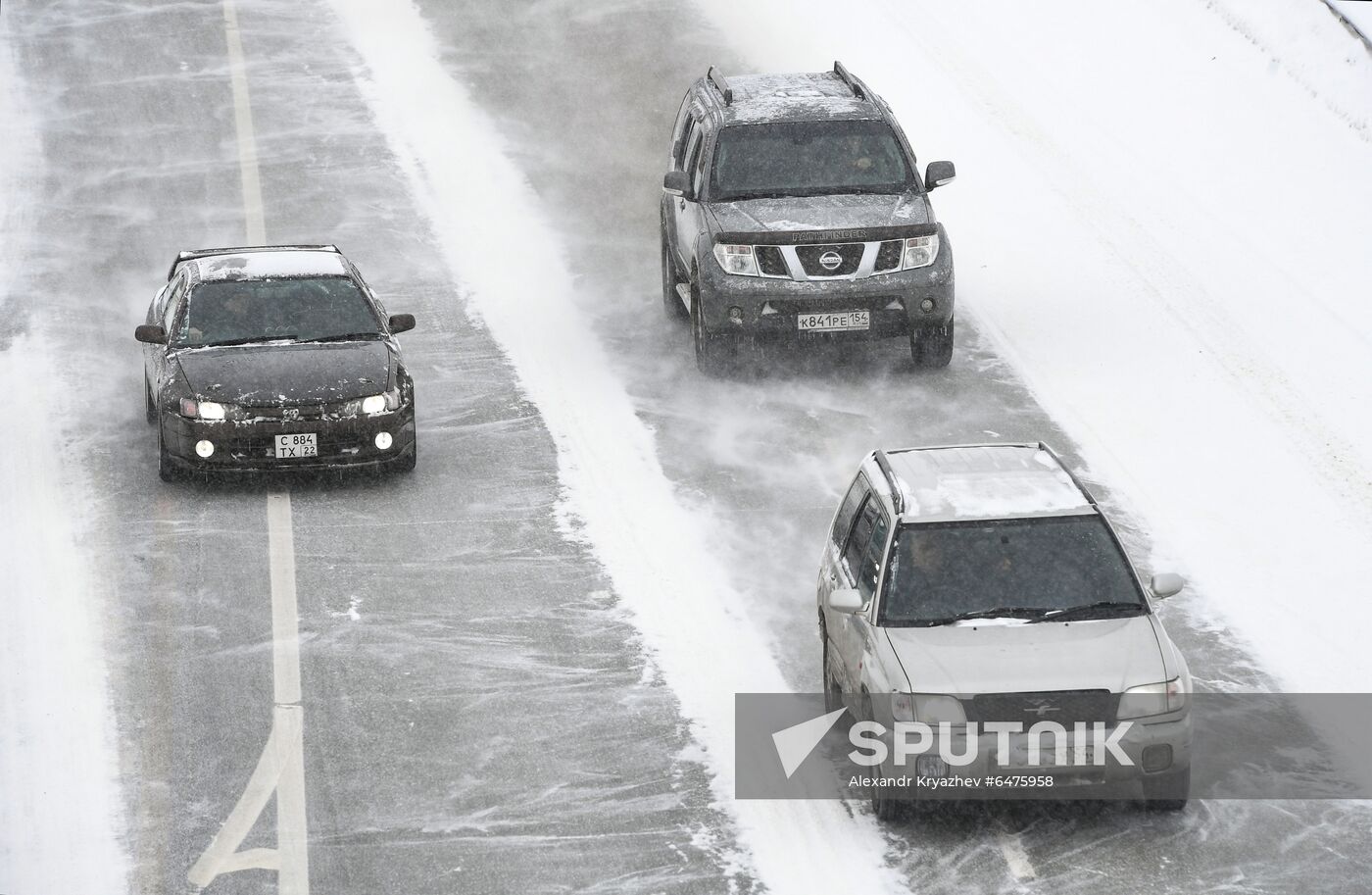 Russia Snowfall