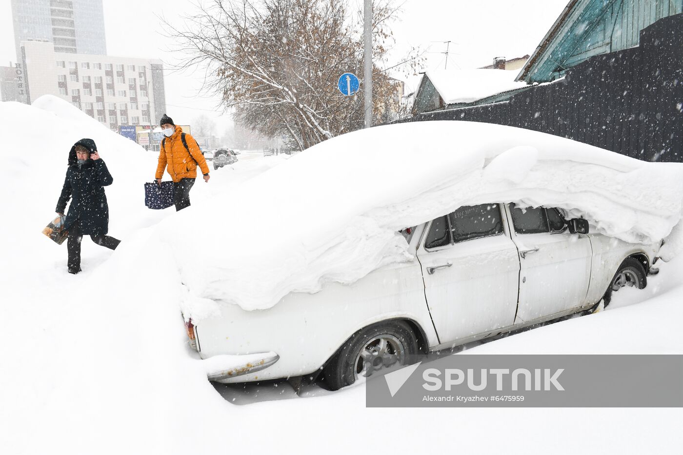 Russia Snowfall