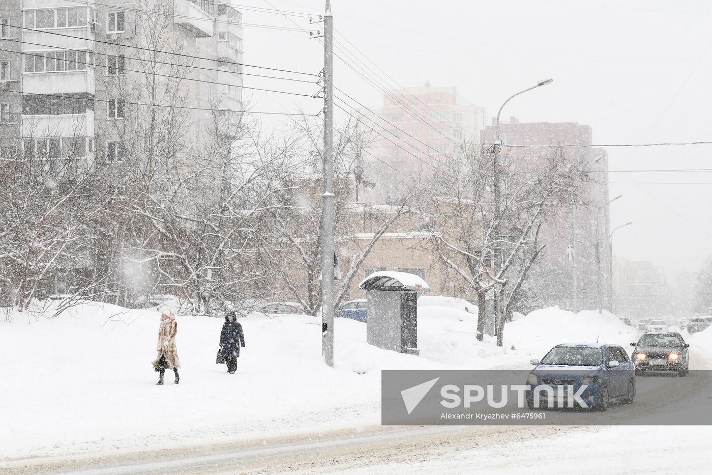 Russia Snowfall