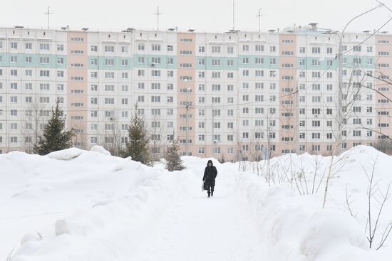 Russia Snowfall