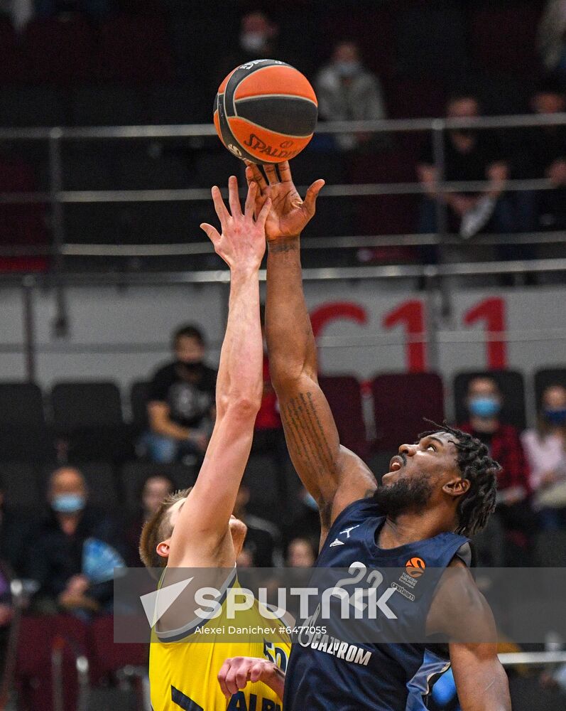 Russia Basketball Euroleague Zenit - Alba