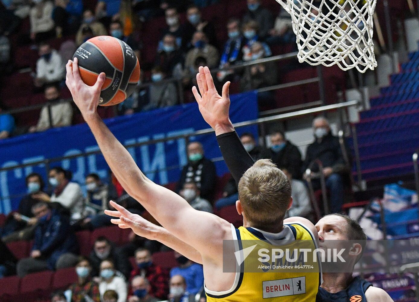 Russia Basketball Euroleague Zenit - Alba