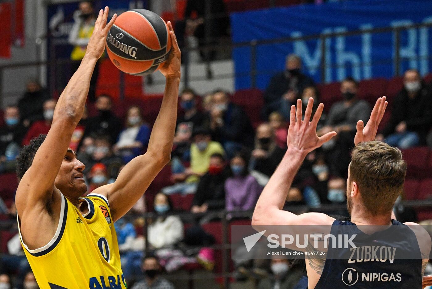 Russia Basketball Euroleague Zenit - Alba