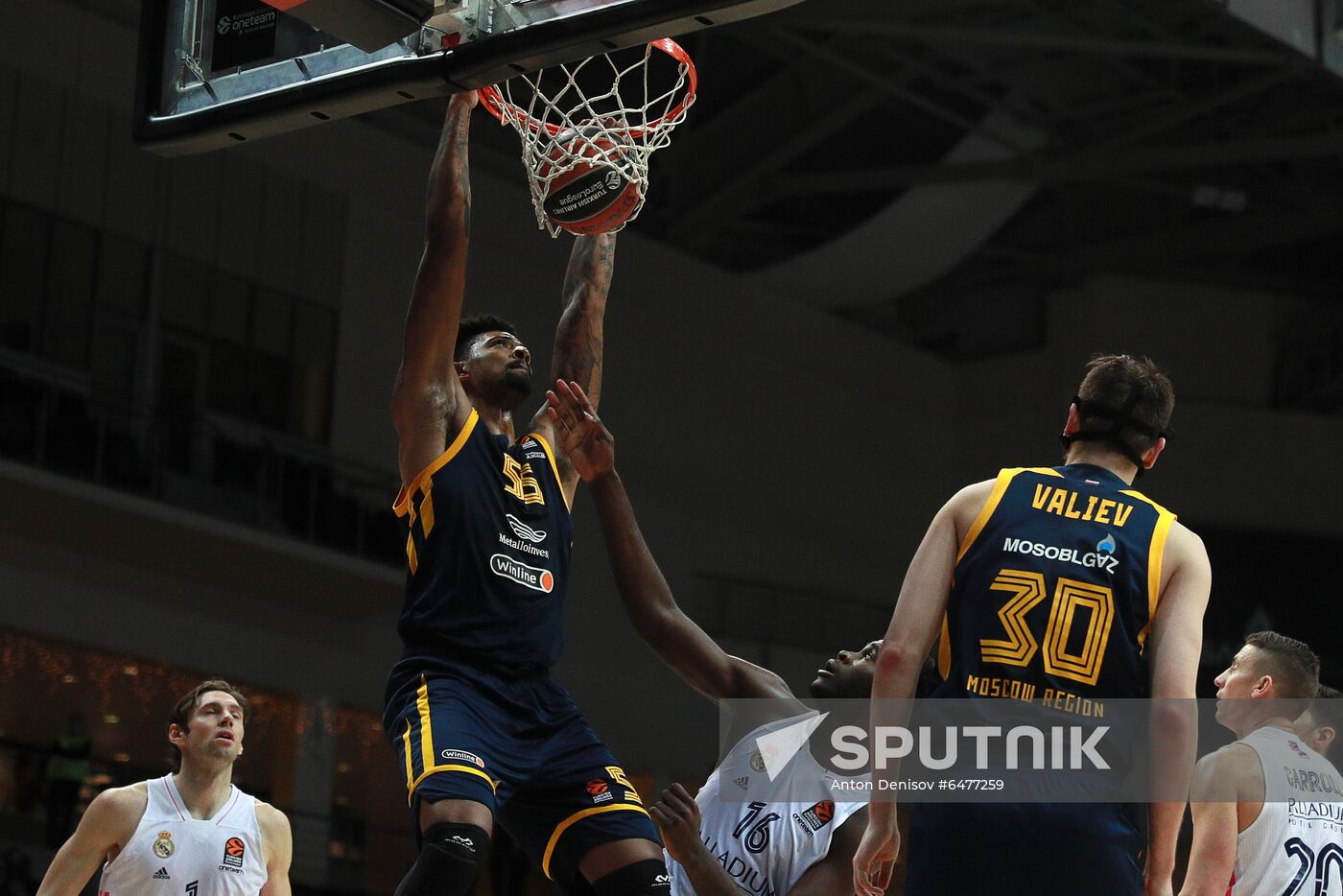 Russia Basketball Euroleague Khimki - Real