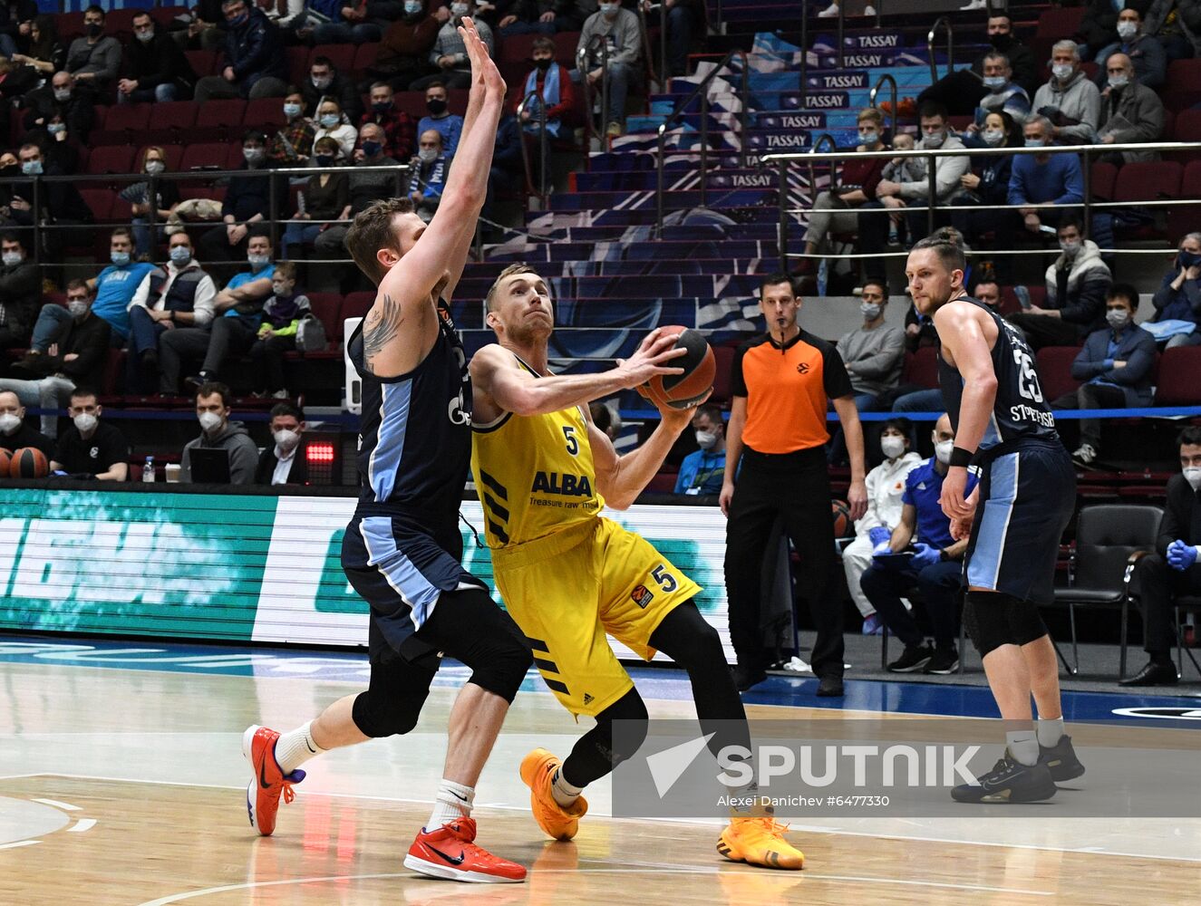 Russia Basketball Euroleague Zenit - Alba