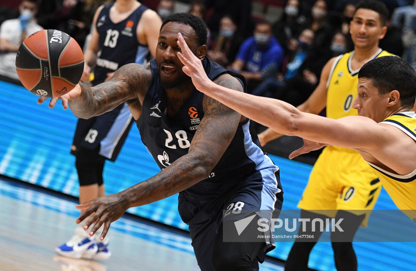 Russia Basketball Euroleague Zenit - Alba