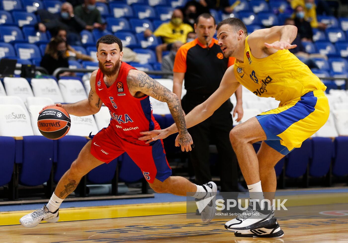 Israel Basketball Euroleague Maccabi - CSKA