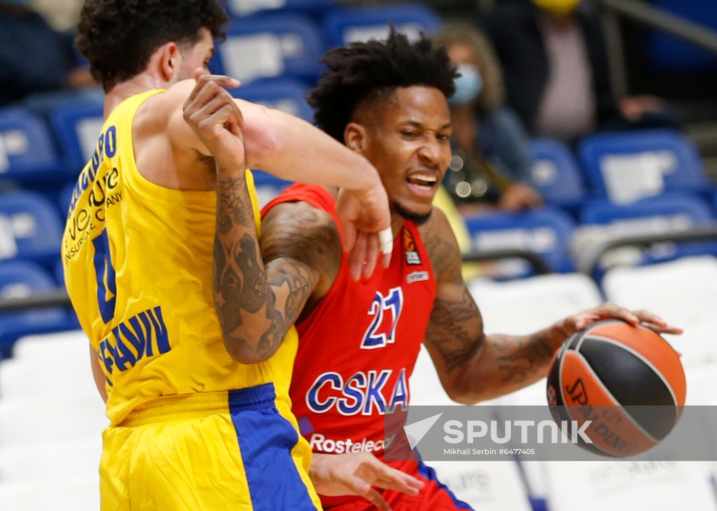 Israel Basketball Euroleague Maccabi - CSKA