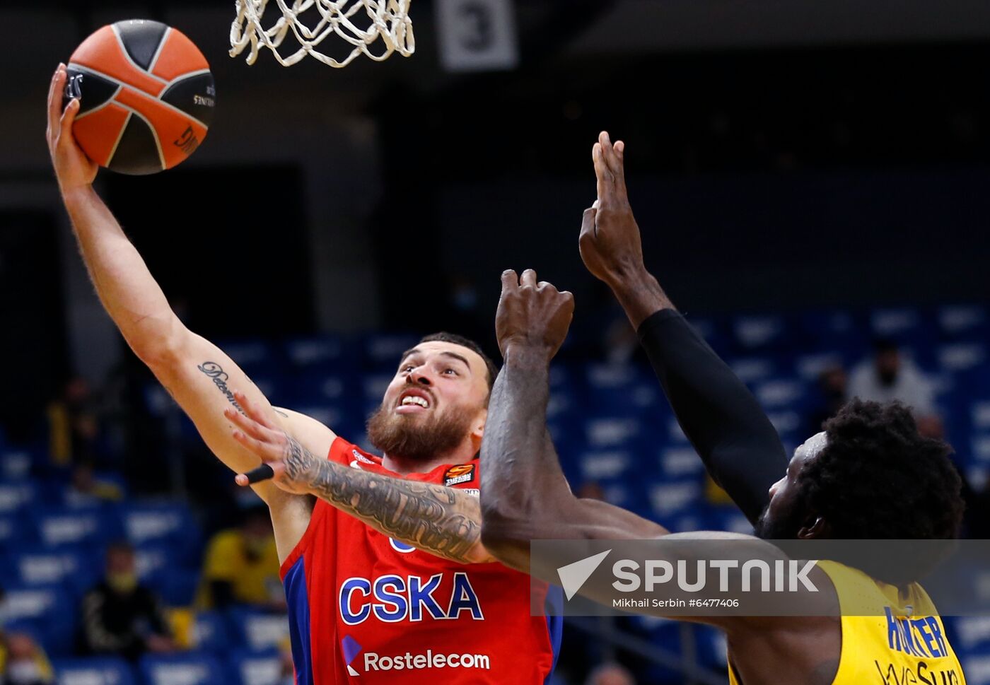 Israel Basketball Euroleague Maccabi - CSKA