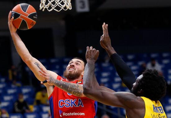 Israel Basketball Euroleague Maccabi - CSKA