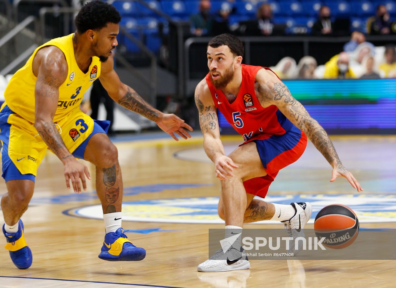 Israel Basketball Euroleague Maccabi - CSKA