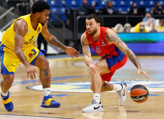 Israel Basketball Euroleague Maccabi - CSKA