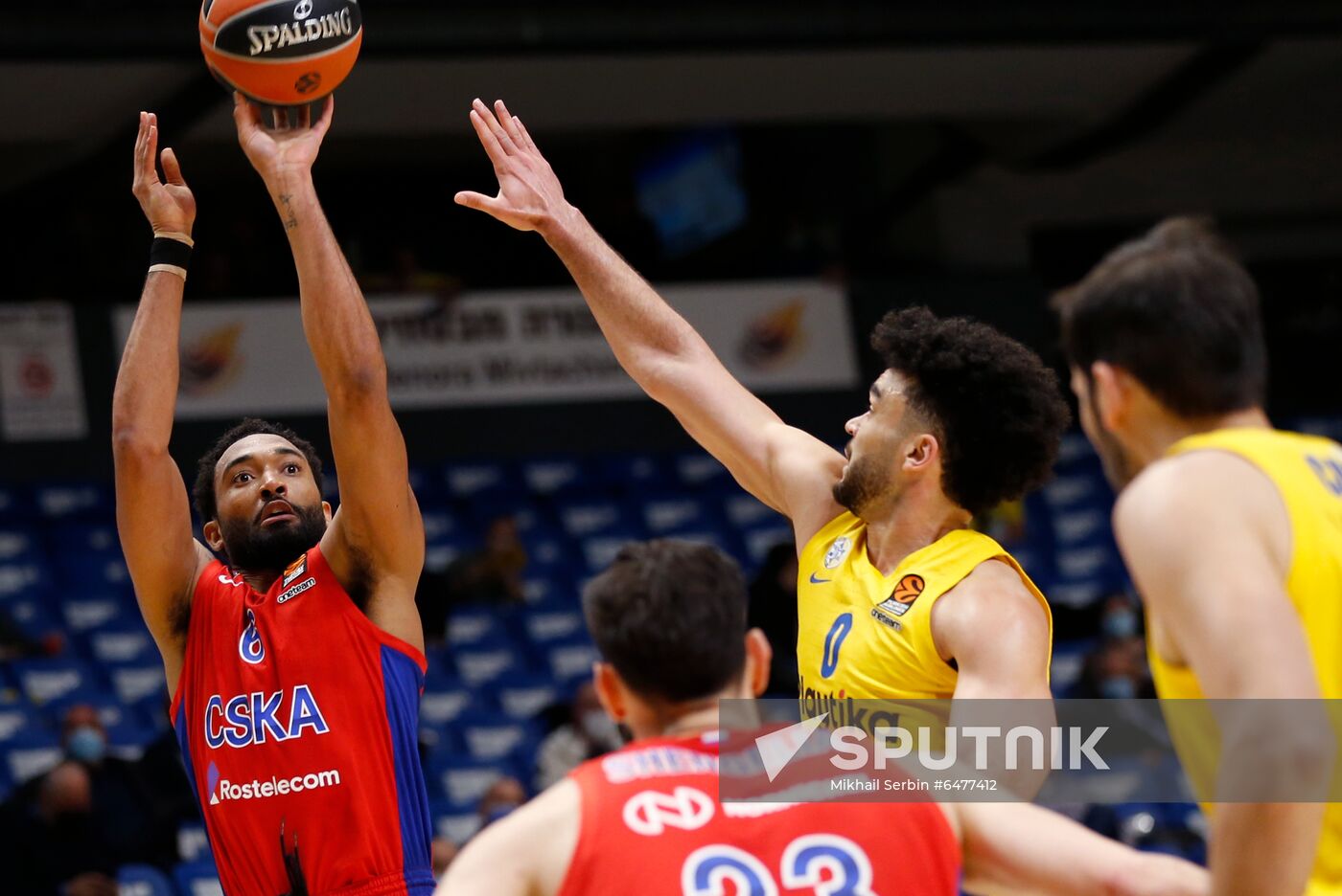 Israel Basketball Euroleague Maccabi - CSKA