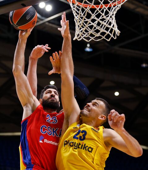 Israel Basketball Euroleague Maccabi - CSKA