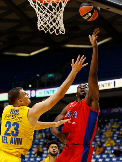 Israel Basketball Euroleague Maccabi - CSKA