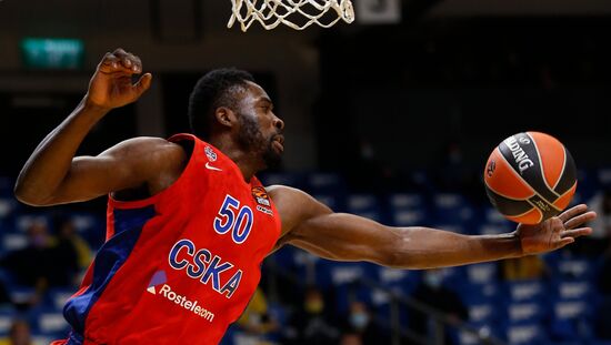 Israel Basketball Euroleague Maccabi - CSKA