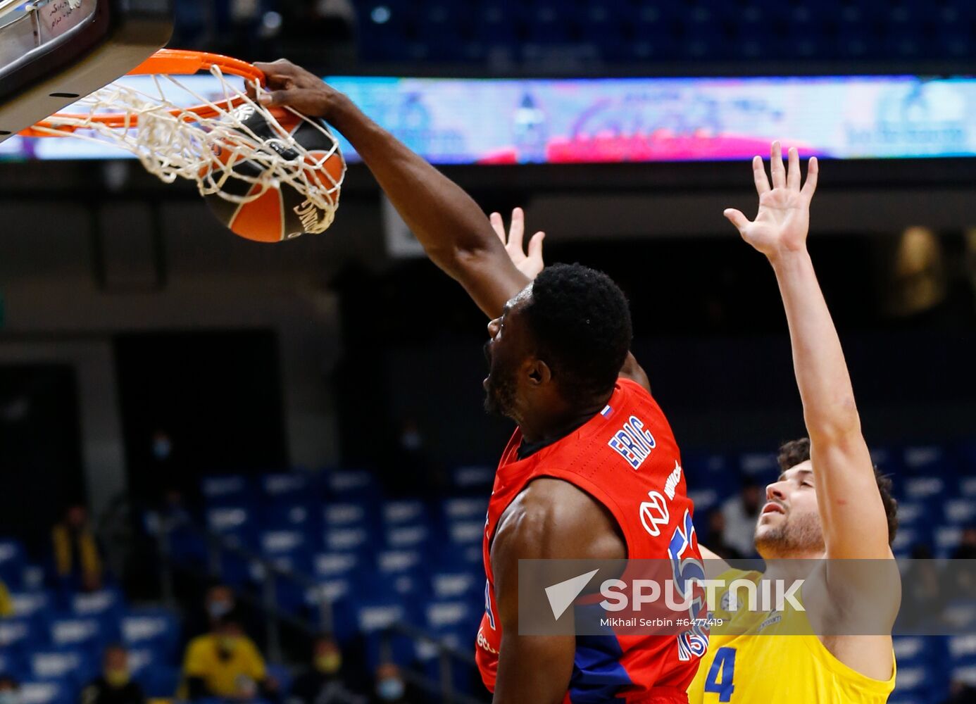 Israel Basketball Euroleague Maccabi - CSKA