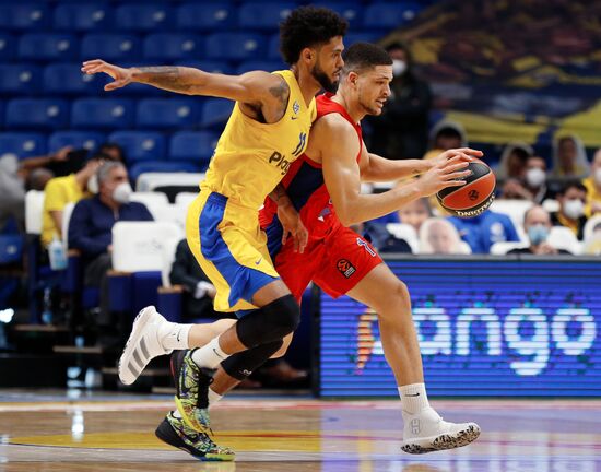 Israel Basketball Euroleague Maccabi - CSKA