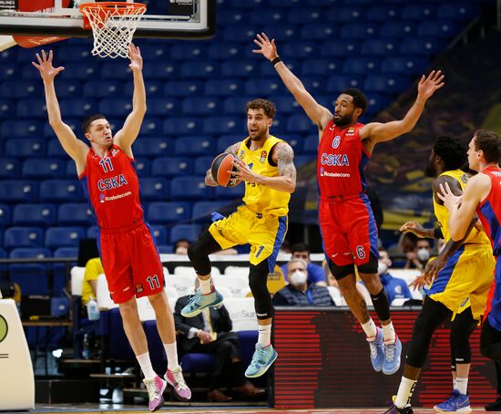 Israel Basketball Euroleague Maccabi - CSKA