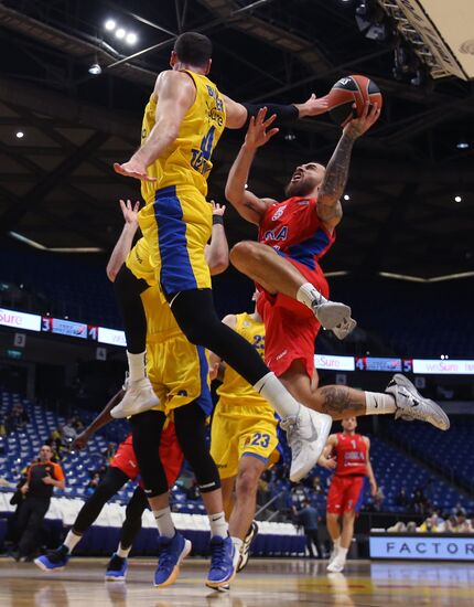 Israel Basketball Euroleague Maccabi - CSKA