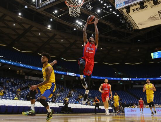 Israel Basketball Euroleague Maccabi - CSKA