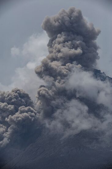 Indonesia Volcano Eruption
