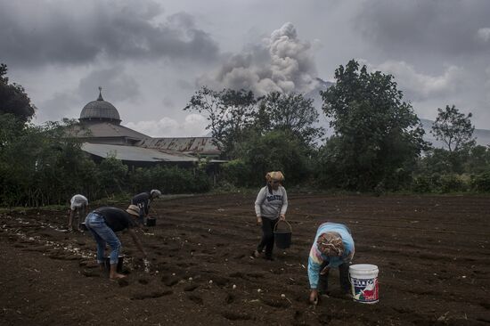 Indonesia Volcano Eruption